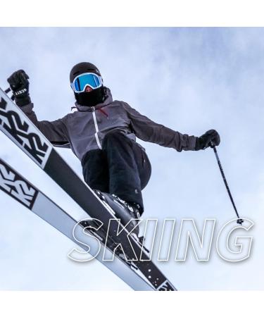 Longking Storm Hood - UV Protection Ski Mask & Balaclava for Men & Women | Warm Windproof Ideal for Motorcycling & Snowboarding - Black - Buy Online on GoSupps.com