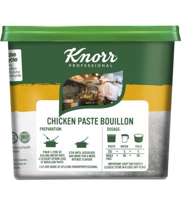 Knorr Gluten Free Chicken Bouillon Paste 1kg (Pack of 1) - Buy Online on GoSupps.com