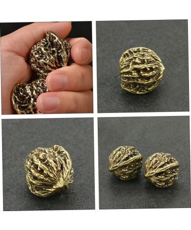 Tovinanna Copper Walnut Handicraft Decorations - Retro Walnut Simulations & Collector's Piece - Unique Autograph & Display Accessories - Buy Online on GoSupps.com