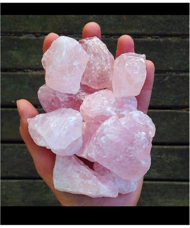 Crystal 1 pcs Rough Natural Rose Quartz Crystal Chunks Reiki Crystal Gemstone Crystal - Buy Online on GoSupps.com