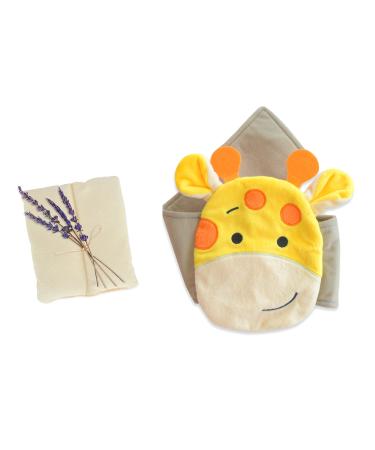Baby Colic Gas and Upset Stomach Relief Belly Hugger A Soothing Warmth Combined with Gentle Compression (Giraffe)