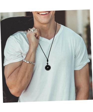 Minkissy 2-Pack Necklace with Safety Buckle | Chinese Festival Accessory | Elegant Crystal Decor for Men & Women - Buy Online on GoSupps.com