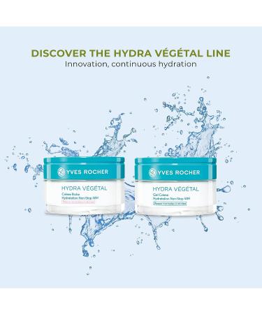Yves Rocher 48-Hour Moisturizing Gel Cream for Normal to Combination Skin - 1.6 fl oz - Buy Online on GoSupps.com