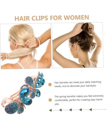 Beaupretty Spring Hair Clip rhinestone hair clip girls hair clips hair barrettes for girls blue hair clips barrettes for thick hair girl hair clips bridal hair pin rhinestones Miss - Buy Online on GoSupps.com