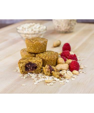 Bobo's Oat Stuff'd Bites (Peanut Butter & Jelly 30 Pack) - Gluten Free Whole Grain Rolled Oat Snack - Vegan On-The-Go Snack - Made in USA - Buy Online on GoSupps.com