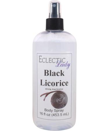 Black Licorice Body Spray 16 ounces Body Mist for Women with Clean Light & Gentle Fragrance Long Lasting Perfume with Comforting Scent for Men & Women Cologne with Soft Subtle Aroma For Daily 16 Fluid Ounces