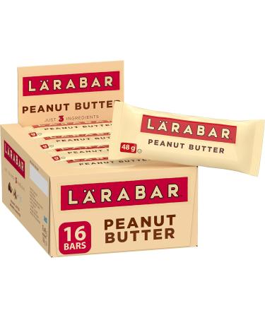 Larabar Gluten Free Chocolate Brownie Fruit and Nut Energy Bar 16-Count 720 Gram & Gluten Free Peanut Butter Fruit and Nut Energy Bar 16-Count 768 Gram - Buy Online on GoSupps.com