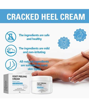 Foot Cream For Very Dry Feet Natural Foot Cream Foot Cream For Calluses And Hard Skin Cracked Heel Repair Balm Coconut Oil Foot Moisturiser Callus Remover Soften For Feet Knees Hand - 50g - Buy Online on GoSupps.com