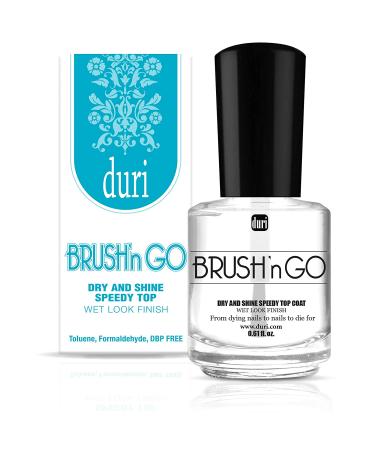 Duri Brushn GO Fast Dry & Shine Top Coat - Smudge-Proof Manicure for Hydrated Nails - Buy Online on GoSupps.com