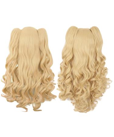 Buy MapofBeauty 28 inch Long Curly Orange Yellow Lolita Wig - Perfect for Cosplay & Costume - Buy Online on GoSupps.com