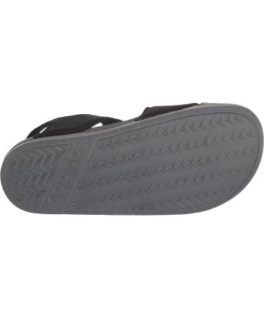adidas Adilette Sandals - Unisex Black/Grey - Size 14 Women/13 Men - Buy Online on GoSupps.com