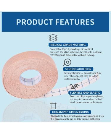 Premium Elastic Bandage Wrap - Self Adhesive Compression Tape for First Aid Athletic Use Waterproof Non-Woven 0.5IN - Buy Online on GoSupps.com