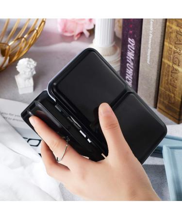 51 Piece Watercolor Paint Palette Set - Metal Tin Box with Half Pans, Lid, and Storage Bag - Travel-Friendly Watercolor Kit for Artists in Black - Buy Online on GoSupps.com