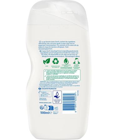 SANEX - Gel Douche Sans Savon Zero% Peaux S ches - Riche en agents hydratants - 500 ml 500 ml (Lot de 2) - Buy Online on GoSupps.com