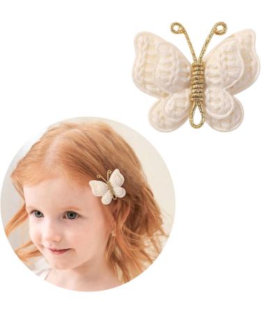 Cute & Versatile Butterfly Hair Clips Knitted Butterfly Hair Ties Lovely Hair Barrettes Perfect For Various Occasions Butterfly Hair Clips - Buy Online on GoSupps.com