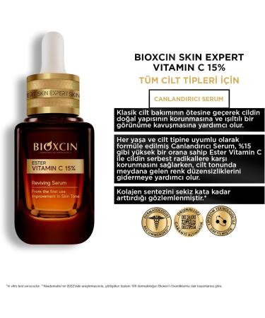 Bioxcin Vitamin Cester niacinamide revitalizing serum - Buy Online on GoSupps.com
