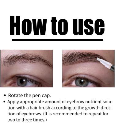 Beautfave Eyebrow Growth Serum - Rapid Brow Growth for Longer, Fuller Thicker Eyebrows - Nourishing Natural Formula - 3ML - Buy Online on GoSupps.com