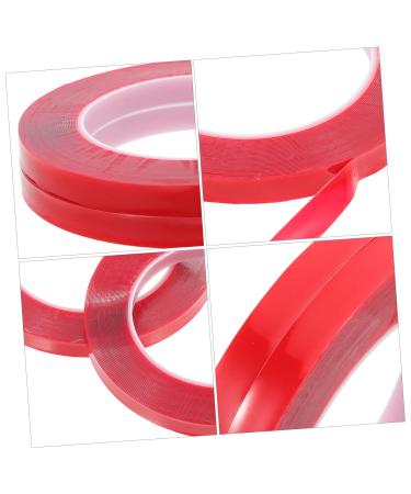 MAGICLULU 8 Rolls clear nail tape double sided tape display board nail adhesive display holders double sided high viscosity nail display tapes Nail supplies no trace manicure display stand - Buy Online on GoSupps.com