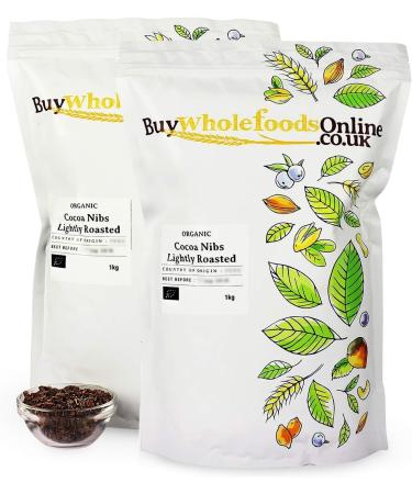 Organic Cocoa Nibs (Lightly Roasted) 2kg (BWFO) - Buy Online on GoSupps.com