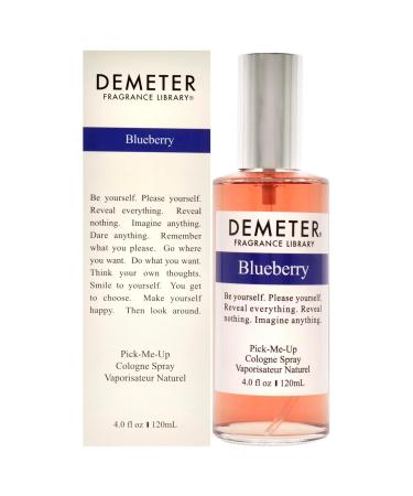 Demeter Blueberry Cologne Spray for Women 4 Ounce Fruity 4 Fl Oz (Pack of 1) - Buy Online on GoSupps.com