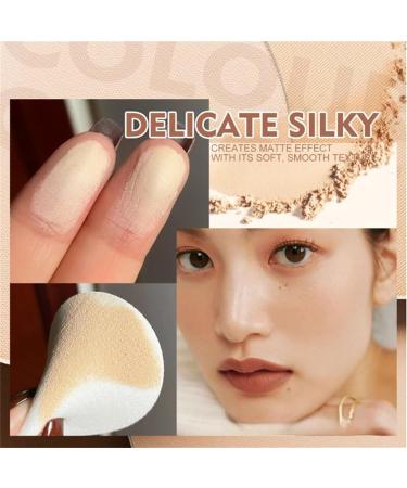 Matte Perfection Pressed Powder Waterproof Long Lasting Oil Control Pressed Face Powder Makeup for All Skin Types - Buy Online on GoSupps.com