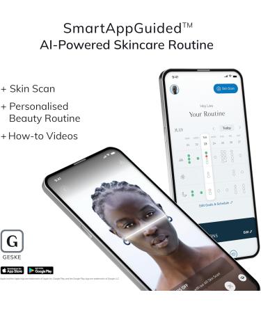 GESKE SmartAppGuided Aqua-Stream Face Cleanser | 8 in 1 | Deep Pore Cleansing | Impurities Prevention | Blackhead Extraction | Reduce Red & Dry Skin | Use with Our Aqua-Stream Solution Magenta - Buy Online on GoSupps.com