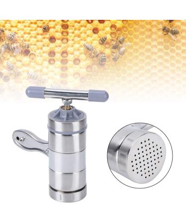 Mini Portable Honey Extractor - Stainless Steel Manual Honey Squeezer & Beekeeping Tool for Easy Honey Extraction - Buy Online on GoSupps.com