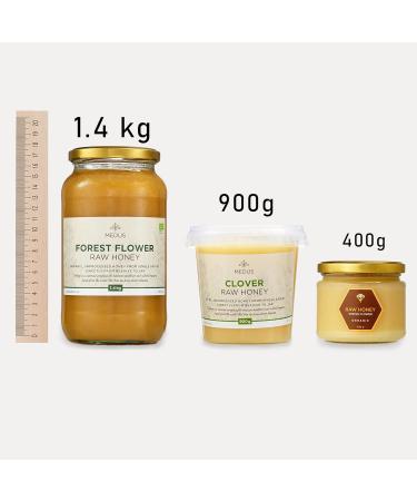 Earthbreath Wild Ling Heather Raw Honey - 900g - Pure Untreated Unpasteurized - From One Apiary - Natural Sweetener for Cooking Tea Juice Drinks Food - Buy Online on GoSupps.com
