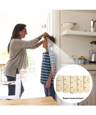 Homury Wooden Yardstick for Children - Natural Measuring Bat & Growth Chart Decor (200 cm) - Perfect for Kids' Rooms & Educational Play - Buy Online on GoSupps.com