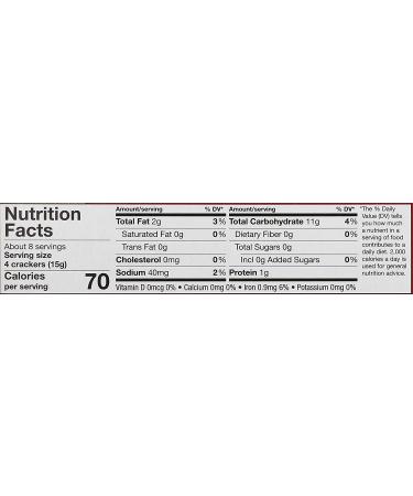 Wellington Toasted Sesame Water Crackers - 4.4 oz (Pack of 12) - Buy Online on GoSupps.com