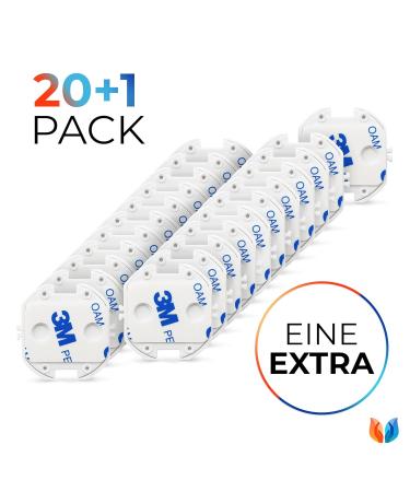 Magic Mama Socket Protector - Double Security for Kids - 20 Pack + 1 - International Shipping Available - Buy Online on GoSupps.com