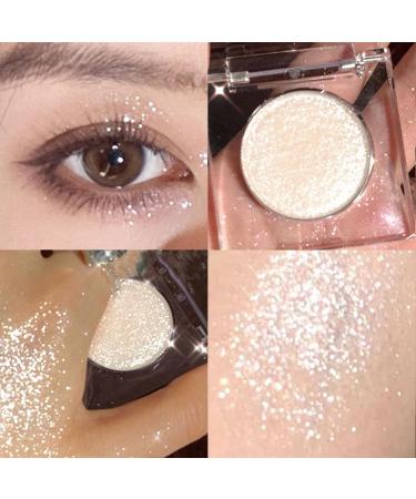 ALICE Glitter Eyeshadow - Moon Gold Bling Highlight - 24H Long Lasting - Vegan - Easy to Apply - Brilliant Colored Flash 001B - Buy Online on GoSupps.com