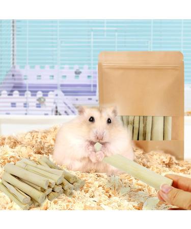 Barley Ears 300g Sweet Bamboo Sticks Chew Toys for Small Animals - Rabbit, Guinea Pig, Hamster, Gerbil - Teeth Cleaning and Boredom Breakers - Buy Online on GoSupps.com