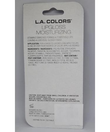 L.A. Colors Expressions Lip Gloss - Just Kissed BLG63 | International Shipping Available - Buy Online on GoSupps.com