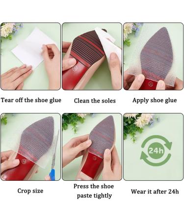 PandaHall Self-Adhesive Shoe Sole Protector - Anti-Slip Sole Cover Stickers for Men and Women Shoes - Buy Online on GoSupps.com