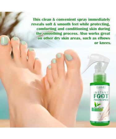 3 Pack Foot Peel Mask Exfoliating Foot Socks Calluses Remover Dead Skin Aloe Moisturizing Feet Peeling Mask for Dry Skin Cracked Heels Foot SPA Socks for Women and Men Green tree - Buy Online on GoSupps.com