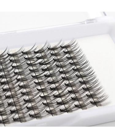 qazaa 120-Pack DIY Cluster Lash Segmented Single Lash Extension Bundle Soft Volumizing Makeup Tool - Buy Online on GoSupps.com
