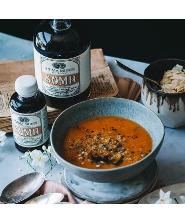Anima Mundi Apothecary Soma 7 Mushroom Adaptogenic Elixir - Mushroom Liquid Extract Tincture with Reishi, Chaga, Lions Mane & Cordyceps - Immune Support Mushroom Extract Drops - Vegan (4oz / 118ml) 4 Fl Oz (Pack of 1) - Buy Online on GoSupps.com