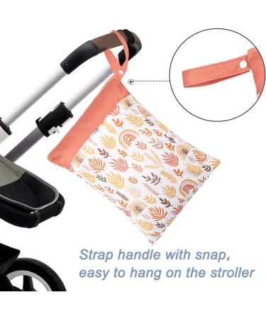 Maeau 2-Piece Wetbag Set for Fabric Diapers - Reusable Waterproof Baby Organizer & Gym Bags in 22 Patterns (20x28cm + 30x40cm) - Buy Online on GoSupps.com