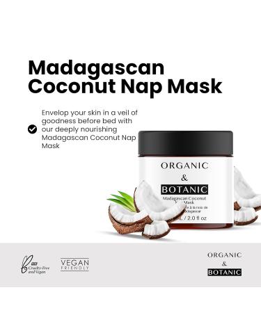 Buy Organic & Botanic Madagascan Coconut Nap Facial Mask - 2.02 Fl Oz | International Shipping Available - Buy Online on GoSupps.com