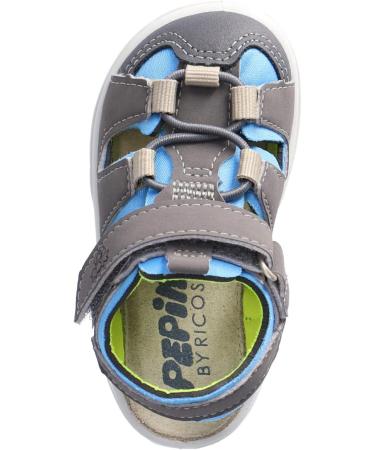 Ricosta Gery M 61 Boys' Sandals 5.5 UK Child - Blue Grey | Shop Now - Buy Online on GoSupps.com