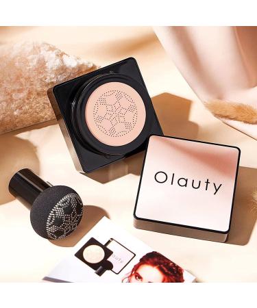 Anglicolor Mushroom Head Air Cushion CC Cream Full Coverage Foundation 101# Ivory - Moisturizing & Brightening Formula for Even Skin Tone - Buy Online on GoSupps.com
