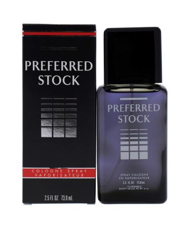 Stetson Preferred Stock Cologne Spray for Men by Stetson 2.5 Fluid Ounce Spray Bottle A Sophisticated Blend of Sandalwood, Vetiver & Citrus