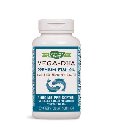 Nature's Way EfaGold Mega-DHA 1000 mg 60 Softgels - Buy Online on GoSupps.com