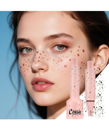 Faux Freckle Stamp Waterproof Facial Peeling Makeup Quick Dry Cosmetics Natural Look Finish Long Lasting Beach Travel 15g Brown 1 Piece 30 DEEP - Buy Online on GoSupps.com