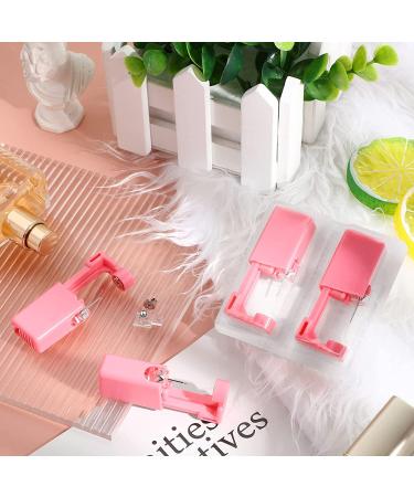 6-Piece Ear Piercing Gun Kit with Disposable Nose Piercer and Studs - Bead Style Pink - Buy Online on GoSupps.com