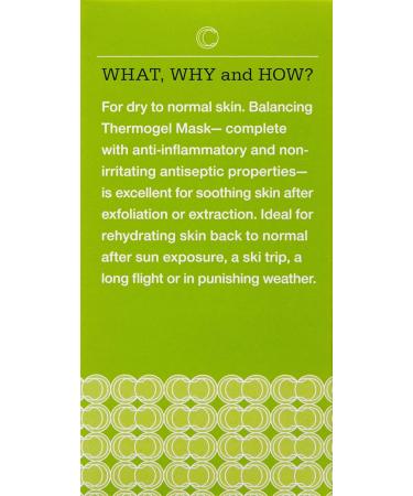 CONTROL CORRECTIVE Balancing Thermogel Mask 2.5 Oz | Hydrating Facial Treatment for Skin pH & Inflammation Relief - Overnight Use for Deep Hydration - Buy Online on GoSupps.com