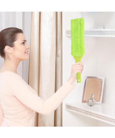Huyath Washable Dusters for Cleaning - Car Interior & Exterior Cleaner Duster - Washable Hand Dusting Reusable Head Portable Dust Brush for House Car Air Vents Offices Furniture Sofa Fluorescent Green - Buy Online on GoSupps.com