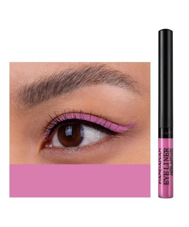 Liquid Colored Eyeliner Pencils Fluorescent Eye Liner Neon Eyeliner Waterproof Halloween Eyeliner Rainbow Eyeliner Matte Colored Eye Liner Multichrome Liquid Eyeliner Quick Dry Eyeliners (Colo