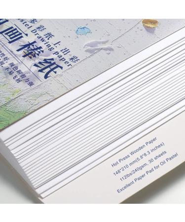 Paul Rubens Acid-Free Pastel Paper A5 Size 30 Sheets - 112lbs/240gsm for Oil and Soft Pastels, Mixed Media - 5.8 x 8.3 - Buy Online on GoSupps.com